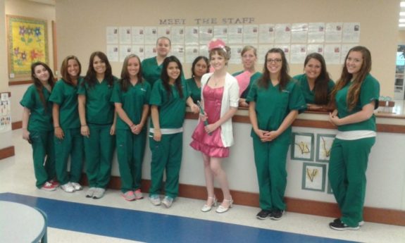 Dental Assistant students at First Institute